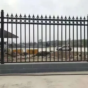 Easy-to-Assemble Zinc Steel Outdoor Garden Fence 2m Courtyard Guardrail thumbnail-3