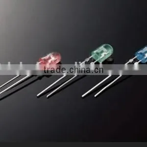 Diffused Green 5mm Oval Led Diode 110 / 60 Degree Viewing Angle thumbnail-6