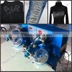 Ultrasonic Hotfix Rhinestone Machine on Leotard With Skirt thumbnail-2