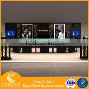 Professional Factory Watch Display With Customize Area Front Door Glass Display Cabinet thumbnail-6