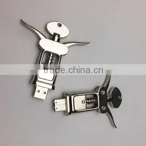 Newest Design Metal Openner Usb Flash Drive thumbnail-1
