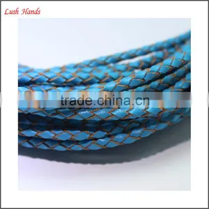 Round Leather Braided Cord Sunglasses Holders Quality Choice thumbnail-5