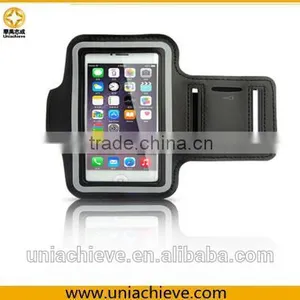 Sports Armband Case for IPhone 6/6 Plus Running Neoprene Sports Armband Phone Case Black thumbnail-1