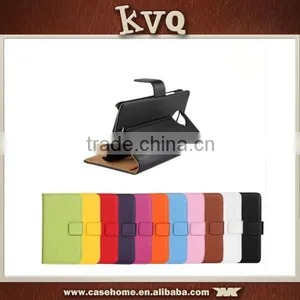 Leather Wallet Stand Card Flip Case Cover For HTC One X thumbnail-2