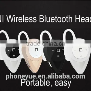 2016 Newest Design Poratble Handfree Wireless Bluetooth Headsets Headphone thumbnail-6