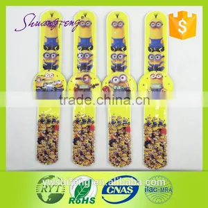 Plastic Children Toy Promotion Slap Watch Pvc Wrist Watch Quality Choice thumbnail-2