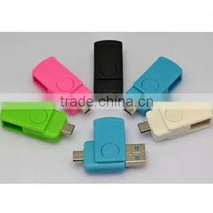 New Style 2 in 1 USB 2.0 OTG Card Reader Adapter ,SD TF Card Reader For Android Phones thumbnail-5
