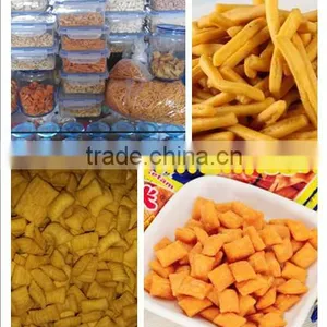 Extrusion Fried Pellet Snacks Processing Line Fried Dough Food Machine thumbnail-6