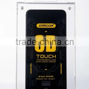 Joyroom Anti Explosion Tempered Glass 3D Screen Protective Film For IPhone 6Plus Transparent Frame Package MT-5457 thumbnail-1