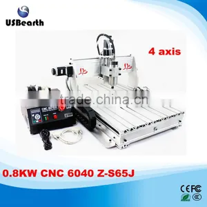 110V/220V 1500W CNC 6040 Z-S65J Engraving Machine With 4 Axis Update From CNC 3040 For Metal Wood thumbnail-1