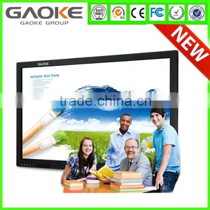 Gaoke 65" 84FHD LED Touch Screen Monitor 10 Users Multi Touch Infrared Interactive Whiteboard Smart Digital Board for School thumbnail-3