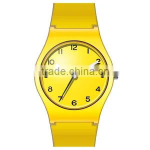 2015 Silicone Wrist Factory Watches With Japan Quartz Movement for Girls thumbnail-4