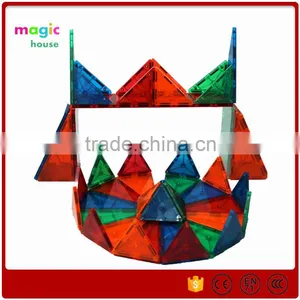 Educational Toys Plastic Magnetic Building Blocks 100 Pcs For Kids thumbnail-1