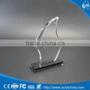 2016 New Style Acrylic Customized Award Clear Acrylic Trophy thumbnail-1