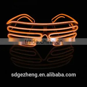 Wholesale el Wire Framed Colorful Glasses for Party Wedding in USA Market thumbnail-1