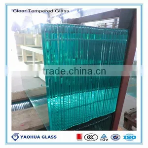 12mm Tempered Glass Panels for Bathroom Door thumbnail-1