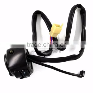 BJ-SW-005 Black Motorcycle Control Switches 1" Handlebar 29" Wire Harness for Harley thumbnail-4