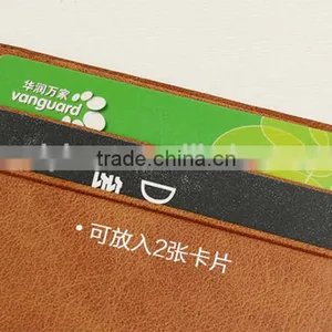 Factory Hot Sell Fashion Cow Hide Leather Driving License Wallet thumbnail-5
