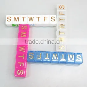 PP Plastic Weekly Pill Boxes Bulk thumbnail-4