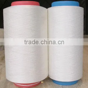 SELL YARN: POLYSTER/COTOTN( 65/35; 75/25; 80/20; 70/30,...) CARDED FOR WEAVING AND KNITTING NE: 20s,30s,45s,20/2,30/2,45/2,... thumbnail-2