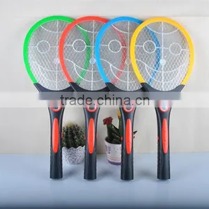 2015 Hot Selling Fly Catcher Swatter Supplier Recharge Mosquito Racket With Led Light thumbnail-1