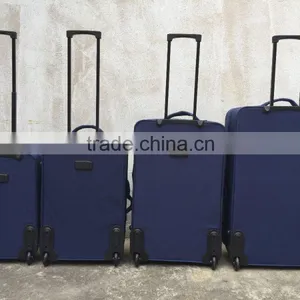 Inventory Stocklot Polyester 4pcs Trolley Luggage Set thumbnail-2