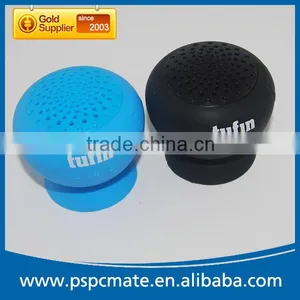 Silicon Mini Handfree Stereo Bluetooth Wireless Sucker Speaker for Mobile Phone thumbnail-1