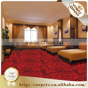 Customed High Quality Environment-Friendly Hotel Carpet / Ancient Painting Carpet thumbnail-6