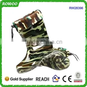Latest Soft Sole Safety Boots, Plastic Safety Boots, Black Rain Men Boots thumbnail-4