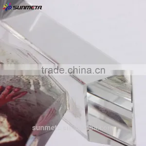 Sunmeta Directly Sublimation Decoration Photo Crystal, Crystal Octagonal for Christmas Gifts BSJ-26C thumbnail-5