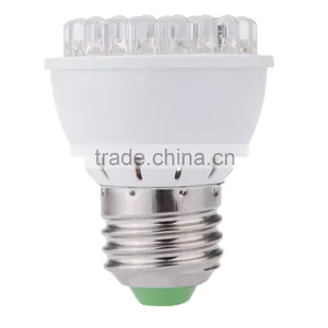 E27 28Red 10Blue 2.2W Plant Grow Light Bulb Garden Hydroponic Lamp 220-245V for Indoor Flower Plants Growth Vegetable Greenhouse thumbnail-5