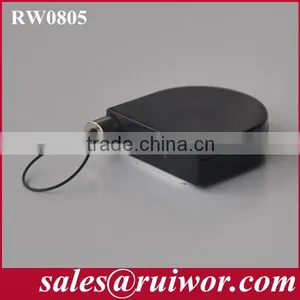 D-shaped Retractable Guard Against Theft Box With Adjust Lasso End Attachment for Equipment Counterbalancing thumbnail-1