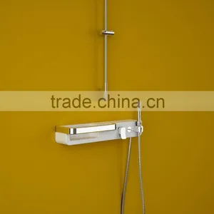 Cebien 'GARO UD-S' - Hand Shower, Bath Faucet & Wall-mounted Shelf Mixer Shower Set thumbnail-3