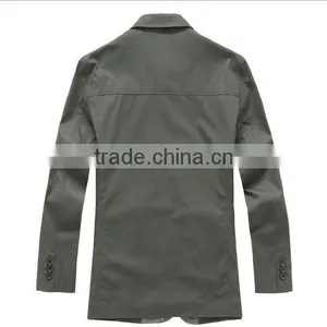 2015 Simple Style Business Casual Men's Wind Jacket thumbnail-3