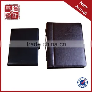 Magnetic Flap Notebook With Clasp and Pen thumbnail-1