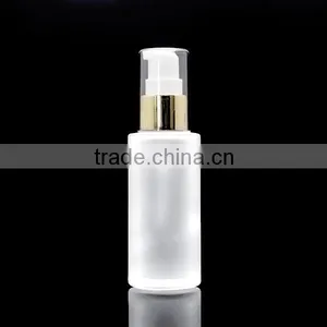 2016 New Lotion Glass Cosmetic Cylinder Bottle 60ml Wholesale in China thumbnail-1