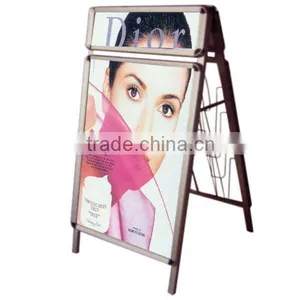 2015 Promotion Double-side Poster Stand With Header thumbnail-1