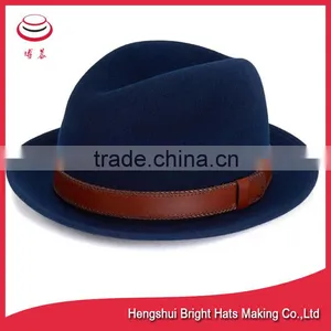 Fashion Vintage Women Ladies Floppy Wide Brim Wool Felt Fedora Cloche Hat Cap thumbnail-2