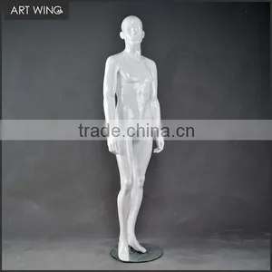 Original Muscle High Fashion t Shirt Display Clear Male Mannequins thumbnail-1