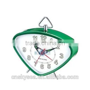 Wind up Clock in Triangle Shaped, Customize Alarm Clock thumbnail-3