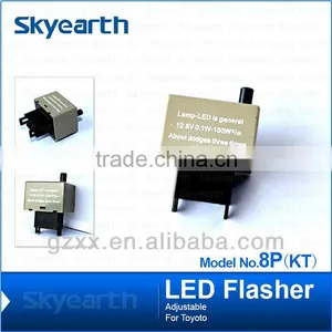 Hot Selling Car Accessories For Toyoto Adjust The Flash Frequency LED Flasher 8P thumbnail-1