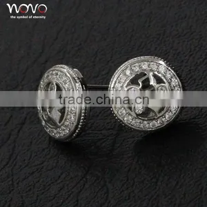Earring Jewelry Gift Part Flashing Brass Earrings Jewelry thumbnail-2