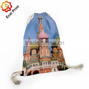 2016 Hot Sell Custom Digital Printing Drawstring Backpack Bag thumbnail-2