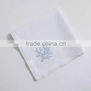 Hand Embroidery Napkin ,hemstitch Napkin,linen Napkin,table Napkin thumbnail-1
