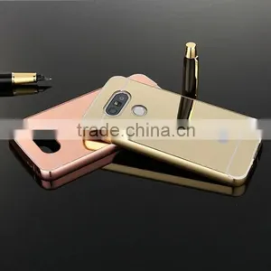 For lg g5 Case Hot Selling Luxury Electroplated Shockproof Aluminum Mirror Mobile Phone Accessory for lg g5 thumbnail-1
