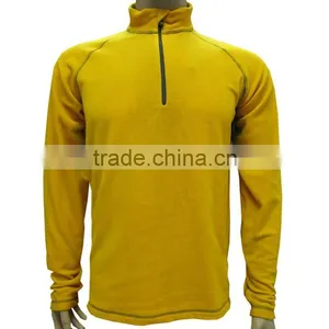 Custom Yellow Fleece Blank Cheap Winter Coats thumbnail-1