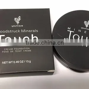 2015 Best Selling Wet Mineral Touch Foundation Natural Face Powder Waterproof Makeup Face Pressd Powder With Mirror thumbnail-3