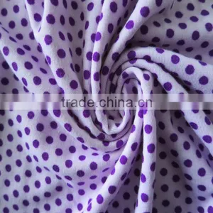 96% Poly 4% Spandex Stretch Knitted Fabric for Garment thumbnail-1