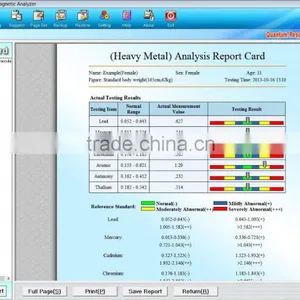 White Professional The Latest Generation Quantum Analyzer thumbnail-5