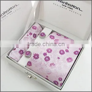 2011 Pink Silk Tie thumbnail-1